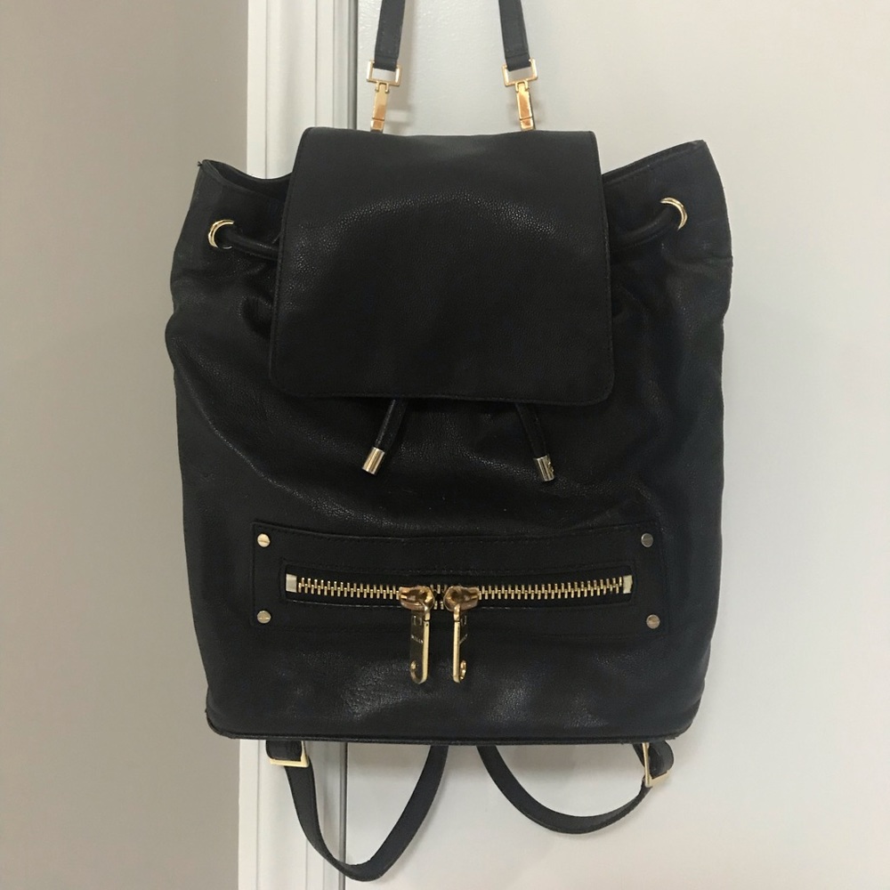 Milly “Riley” Leather Backpack - Picture 4 of 7